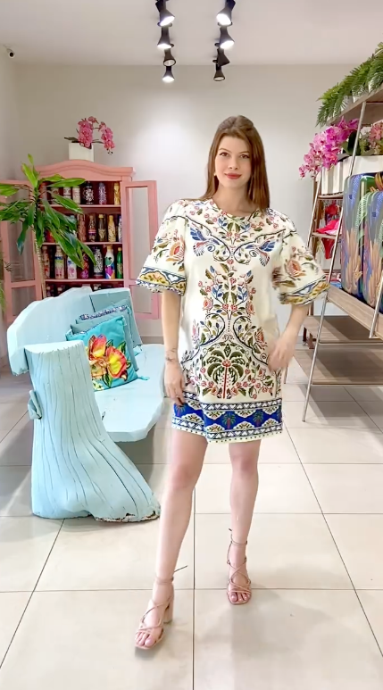 1033 | Vestido Curto Farm