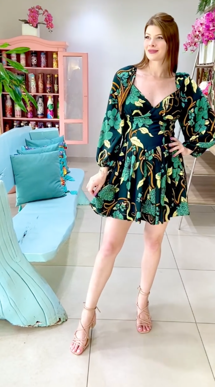 1087 | Vestido Curto Farm