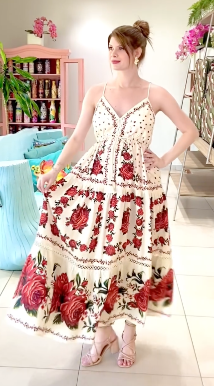 1118 | Vestido Longo Farm