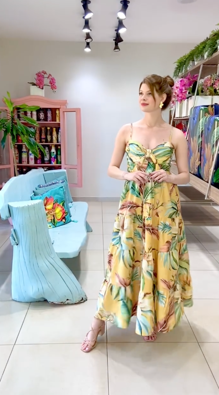1155 | Vestido Longo Farm